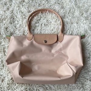 Longchamp Pink Le Pilage Tote Bag